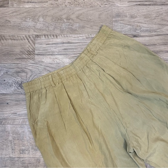 Go Silk VTG 100% Silk Pull On Lounge Pants High Waisted - Picture 2 of 10